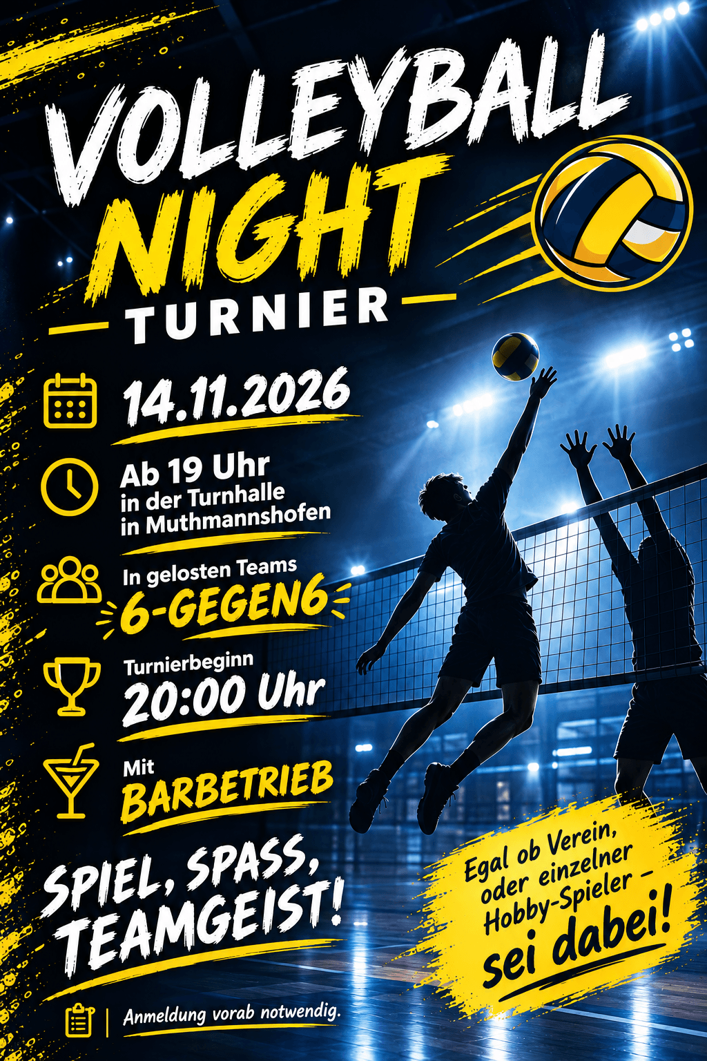 Volleyball Night Turnier 2026