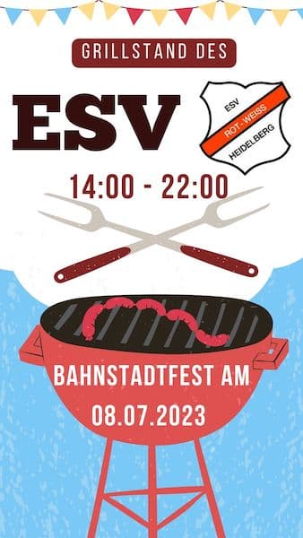 Bahnstadtfest steht vor der Tür am 08.07.2023