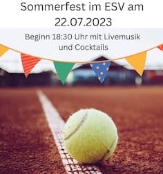 22.07.2023 Sommerfest im ESV